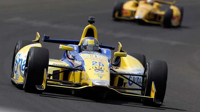 Andretti drivers on top of Indy 500 speed charts