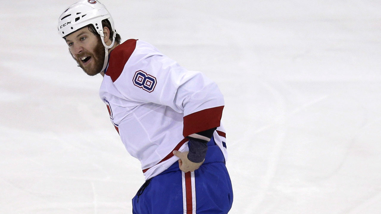 Montreal Canadiens' Brandon Prust suspended two games for hit that broke Derek  Stepan's jaw