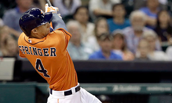 George Springer 'thankful' for Astros years as he assumes new role