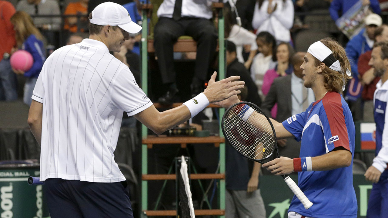 Slovakia Routed On Davis Cup Playoff Final Day