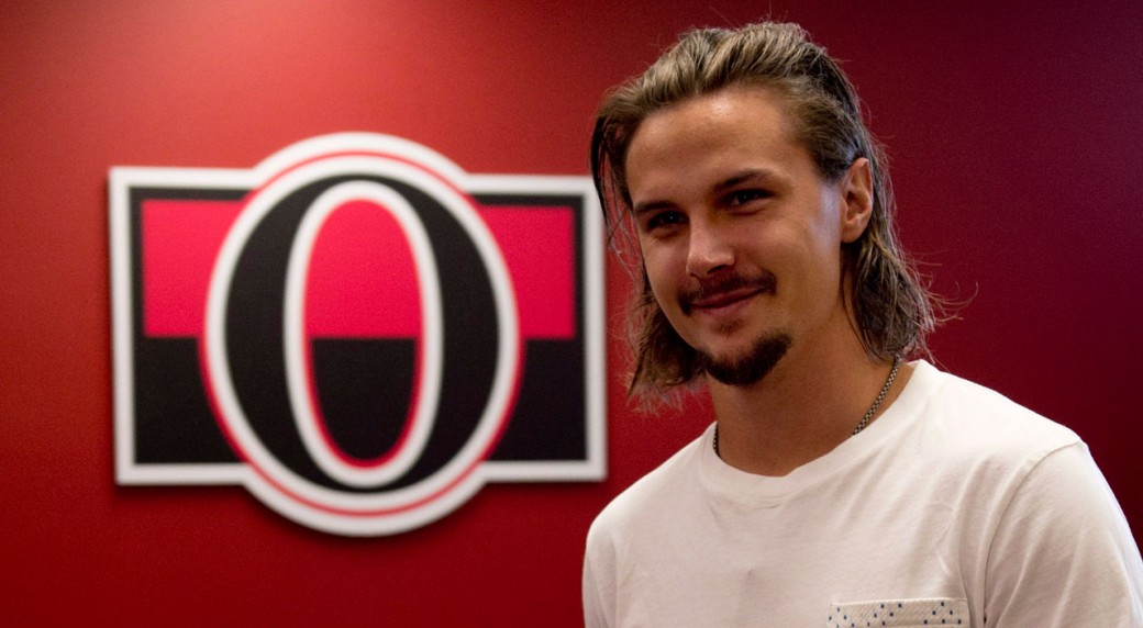 : Erik Karlsson Ottawa Senators #65 Premier Youth Red