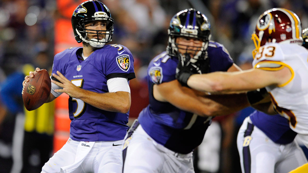 Baltimore Ravens QB Joe Flacco returns to practice Thursday