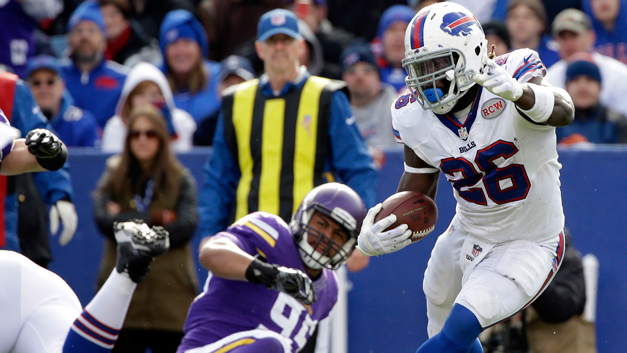 Bills’ Dixon starting at RB for Jackson vs Jets