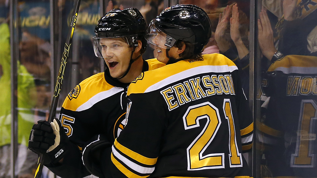 Fraser scores two in Bruins win over Senators