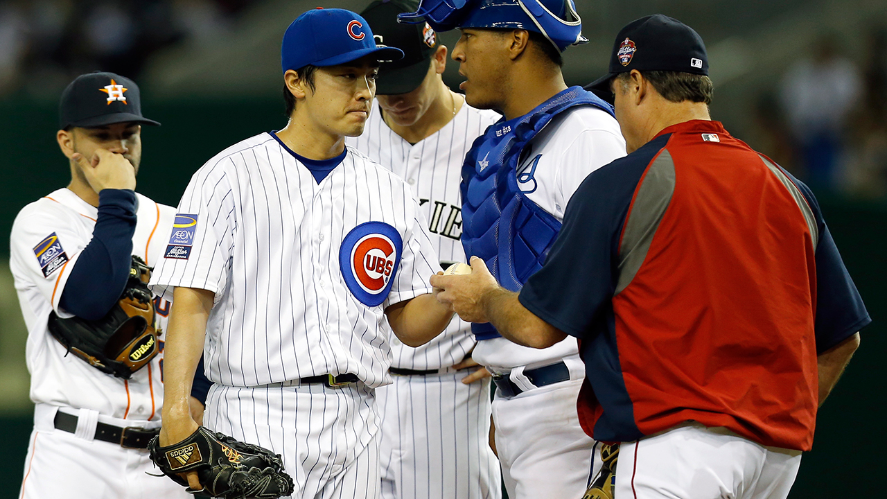 Morneau hits 3-run homer to lead MLB All-Stars to win over Japan