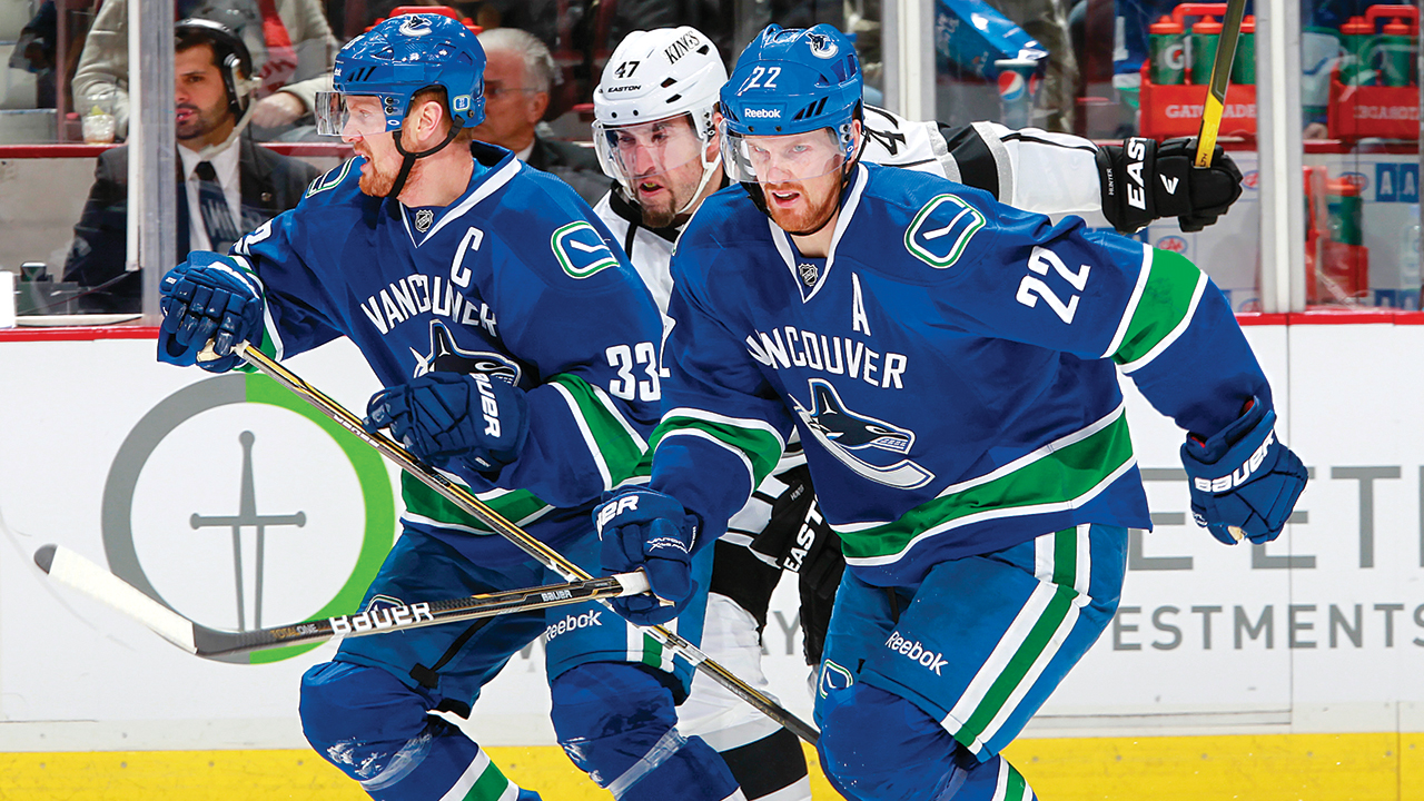 Have you ever wondered if the Sedin twins switch places to mess with people  but no one ever notices? : r/hockey