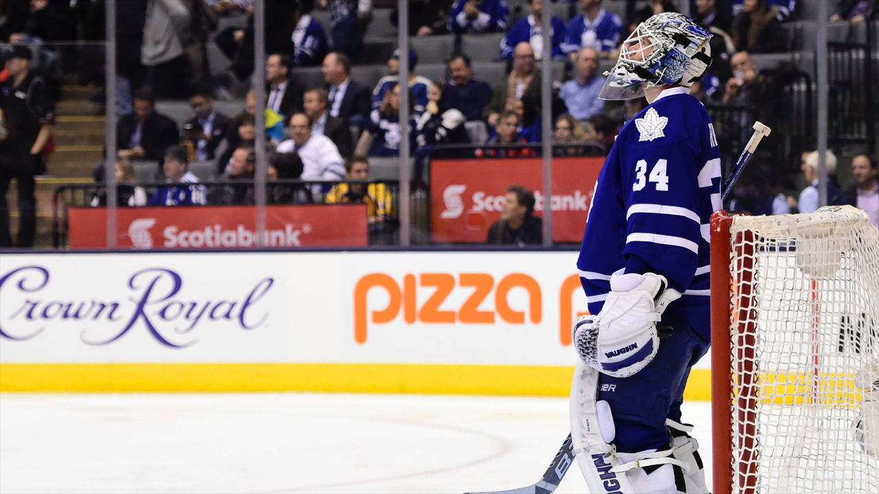 Toronto Maple Leafs' James Reimer 'doubtful' after taking head shot