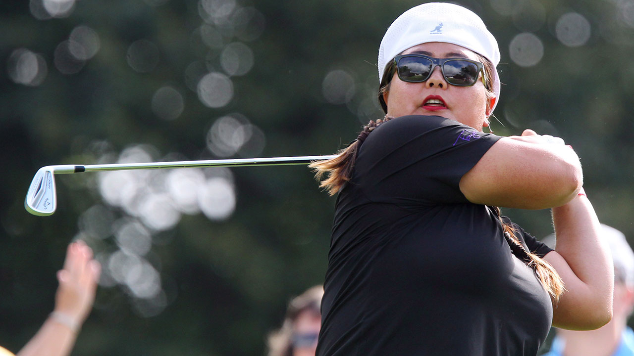 Kim makes two eagles in seven-under 65, leads Lorena Ochoa Invitational 