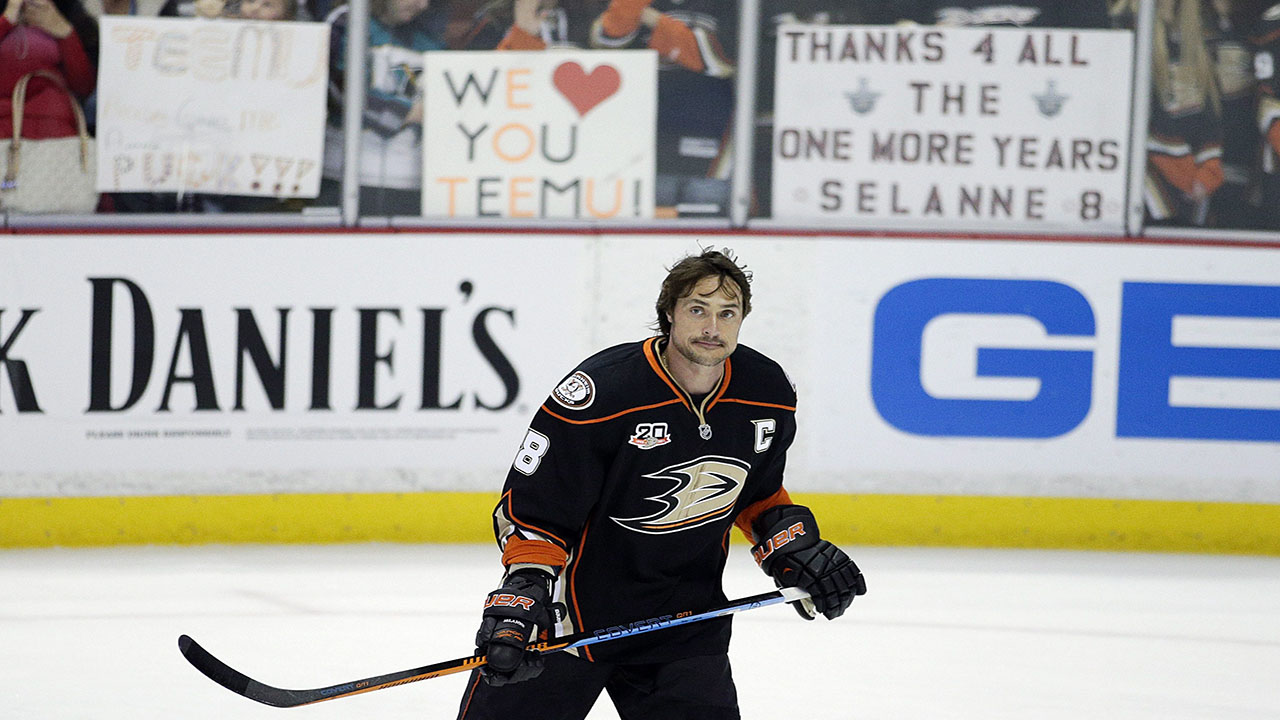 Selanne: 'It was a perfect time to retire