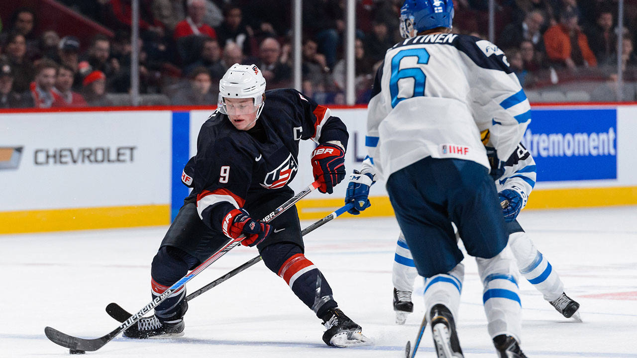 World-Junior-Championship;-USA;-Finland;-Eichel