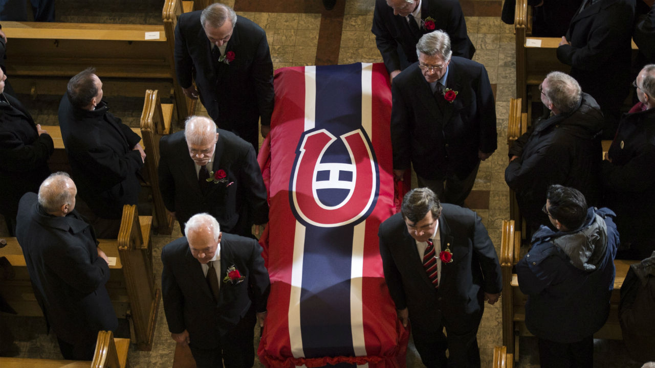 Beliveau funeral ends with emotional farewell