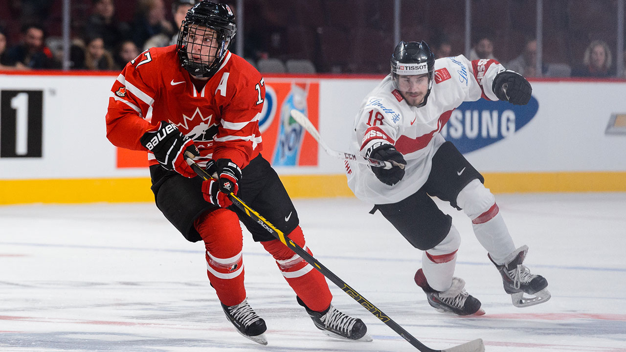 Connor McDavid of Team North America lines up prior to the game News  Photo - Getty Images