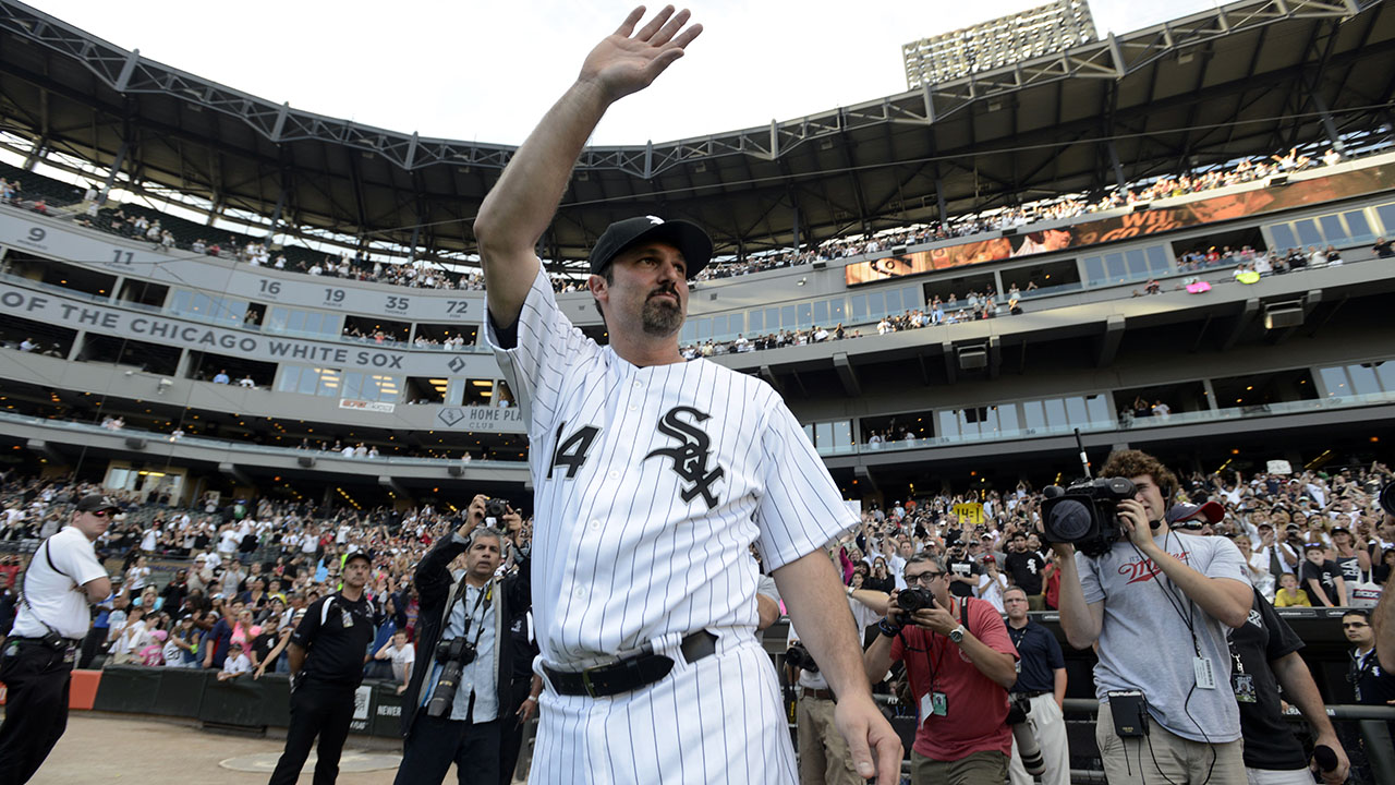 Harold Baines and Luis Aparicio in Today in White Sox History