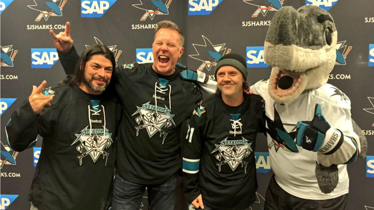 Sharks welcome Metallica for special night