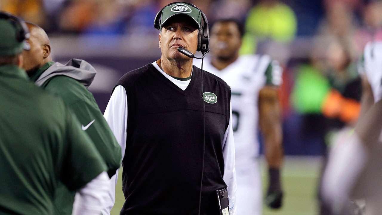 Rex Ryan was head coach of the New York Jets from 2009 to 2014. (Charles Krupa/AP)