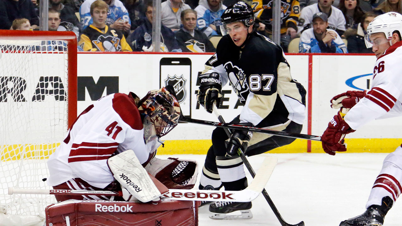 Sidney Crosby Leads Penguins To Win Vs Coyotes