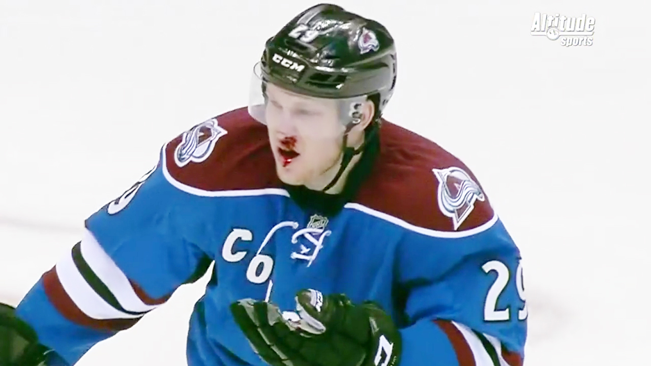 NHL Rumors: Nathan MacKinnon Has Broken Nose After Taylor Hall Hit