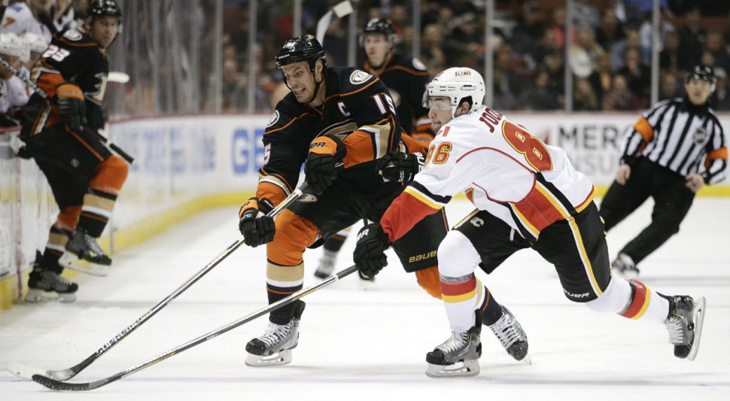 Game 1 prep sheet Flames vs. Ducks