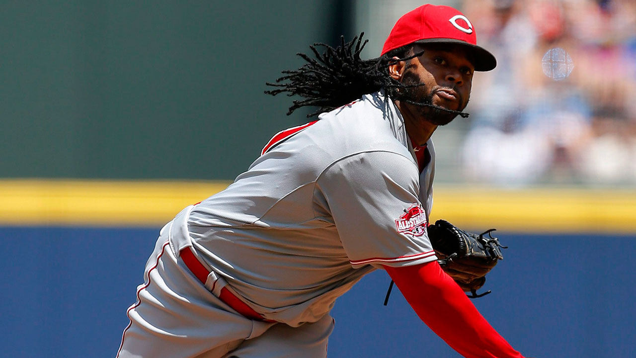 Johnny-Cueto;-Cincinnati-Reds;-MLB