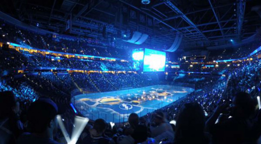 Tampa Bay Lightning - Tampa Bay Lightning in-arena host and