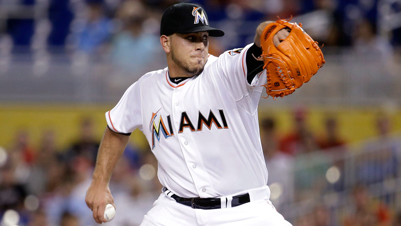 Reds were on the trail of Marlins' Fernandez