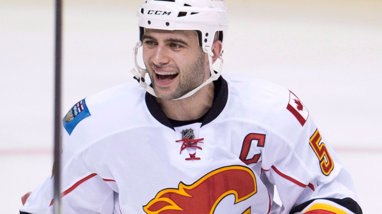 The Flames Finally Return To The Ice With A Visit To Mark Giordano