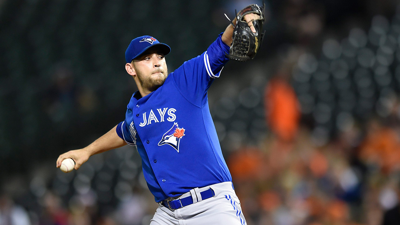 Former Blue Jays battery mates Estrada, Navarro set to face off