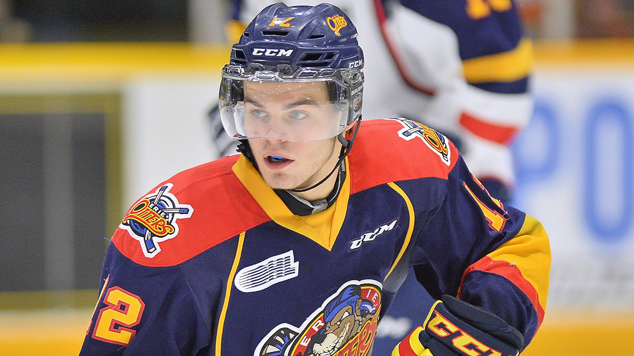 Alex DeBrincat named Most Outstanding Player of the Year - Erie Otters