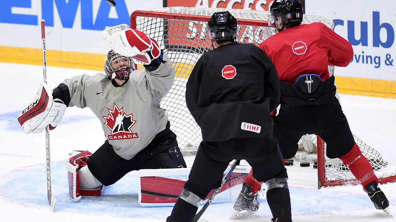 Barrie Colts goalie Mackenzie Blackwood set to start for Canada at World  Juniors. #WJC #OHL