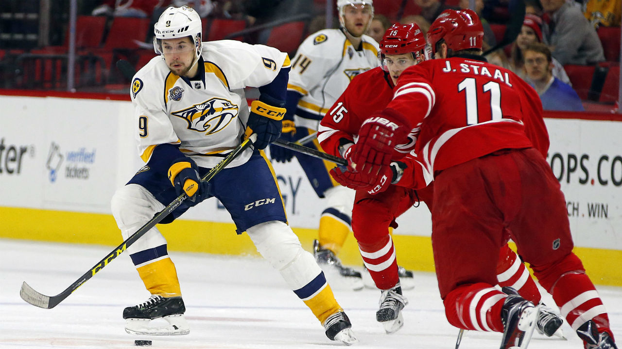 Ekholm the OT hero as Predators slip Hurricanes