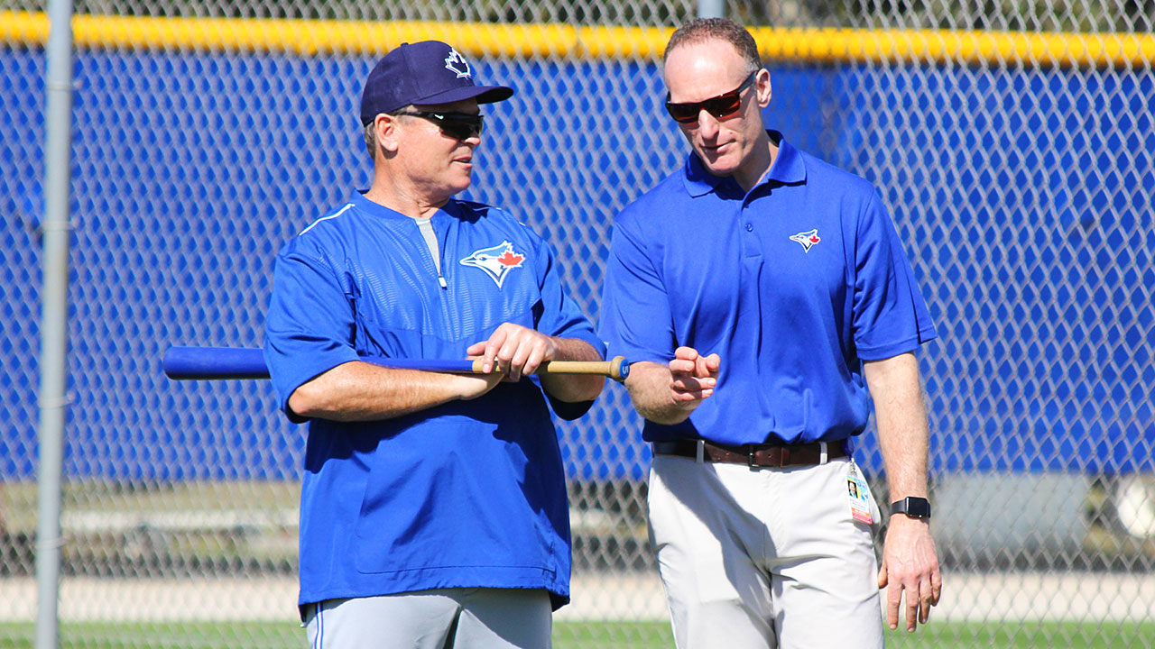 Blue-Jays;-John-Gibbons;-Mark-Shapiro;-Spring-Training