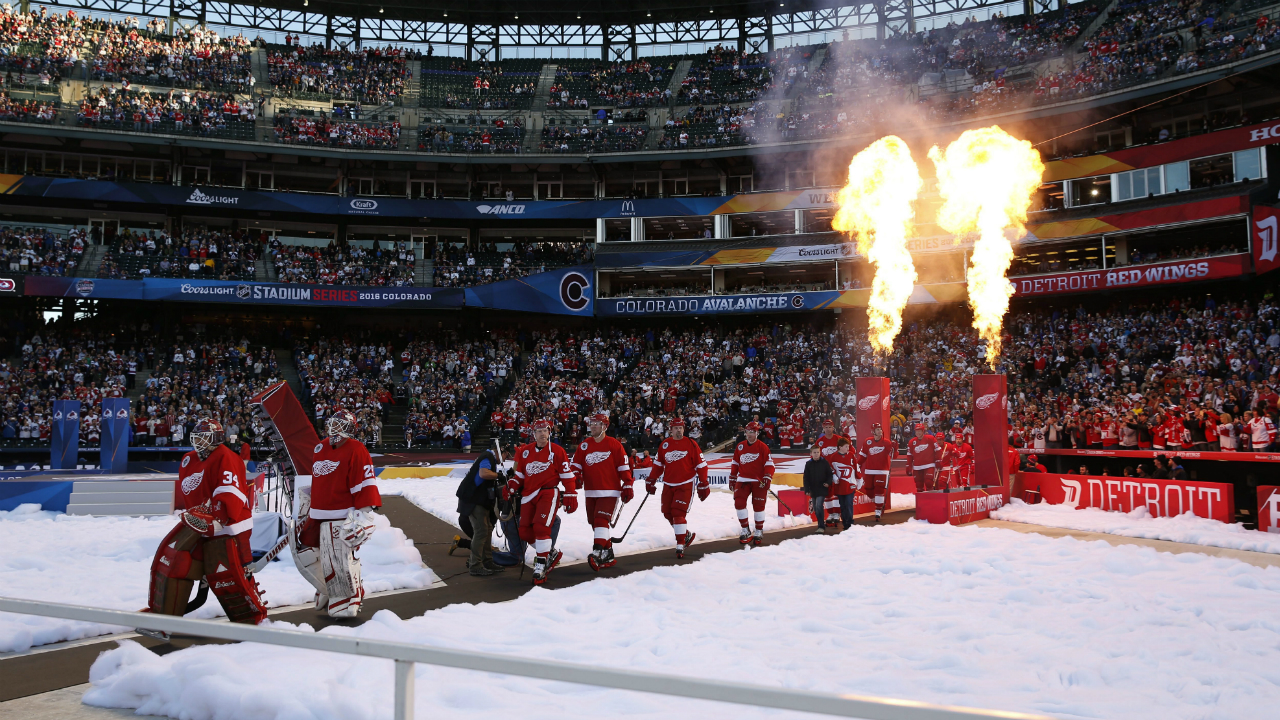 NHL unveils rendering for Red Wings-Avs outdoor game