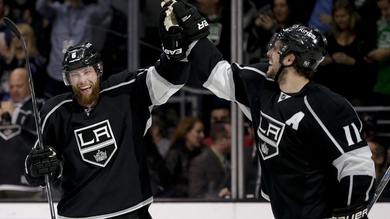 Kopitar scores 2 huge goals in Kings’ OT win over Rangers