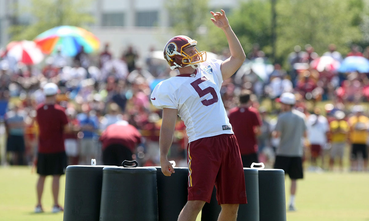 Redskins sign punter Tress Way to 5-year deal