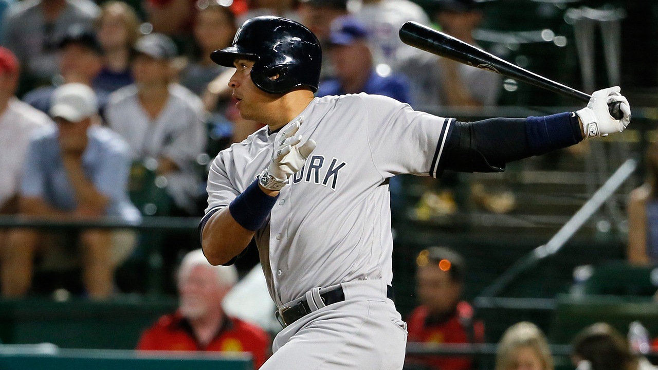 A-Rod hits 100th HR at Globe Life Park in loss to Rangers