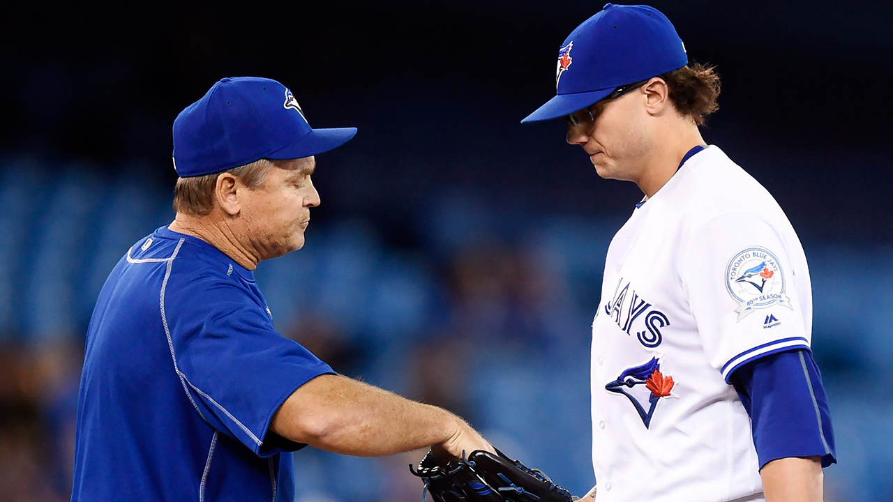 Brett Lawrie Falls Into Dugout, Leaves Game 