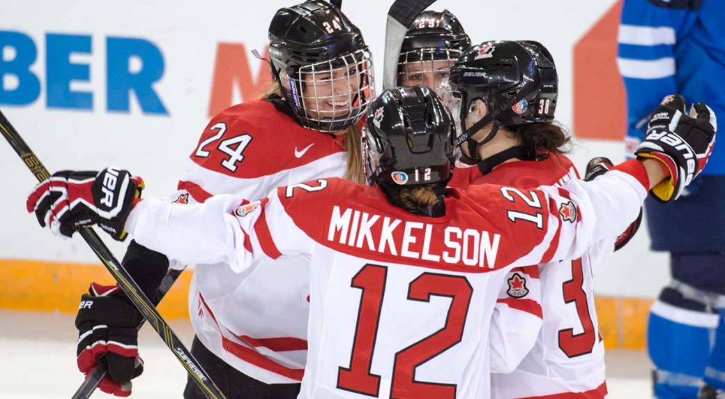 Canada To Face U S For Women S World Hockey Gold Sportsnet Ca