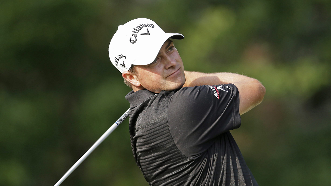 J.T. Poston leads PGA Tour's Barbasol Championship.