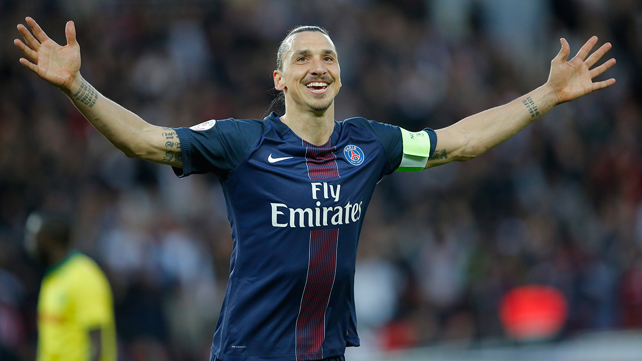 Zlatan Ibrahimovic PSG goals record in final league game