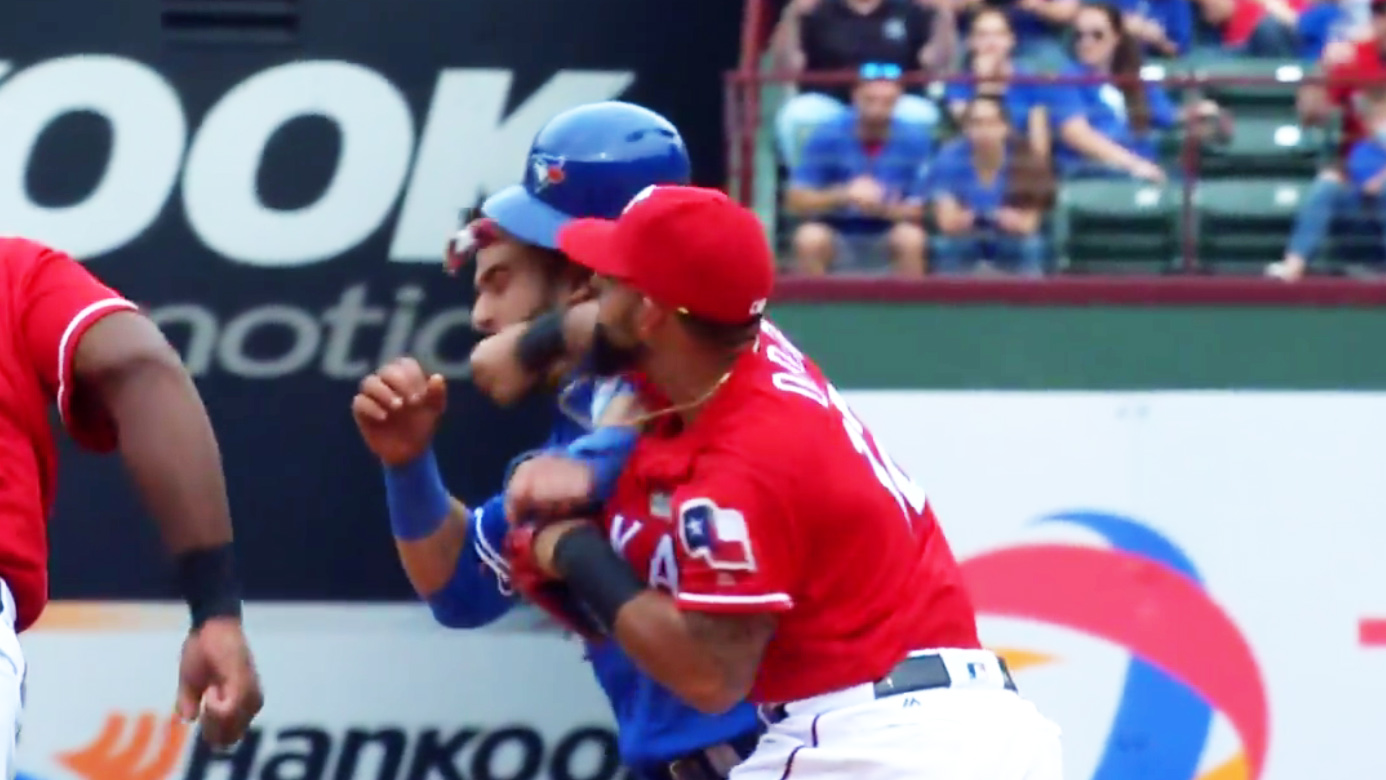 Grading the suspensions of the Rougned Odor/Jose Bautista fight