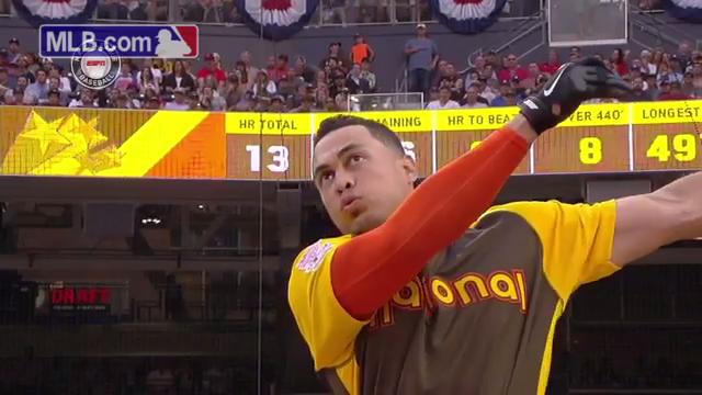 Giancarlo Stanton Breaks Home Run Derby Record - ESPN 98.1 FM