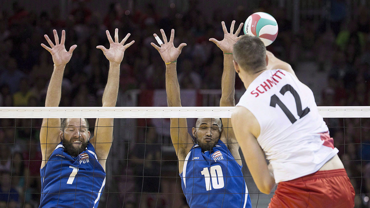 Men's indoor store volleyball