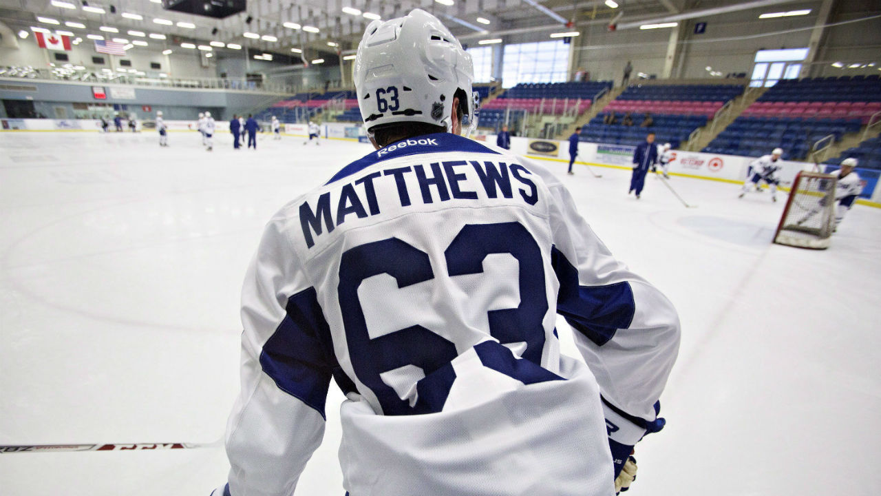 what is auston matthews jersey number