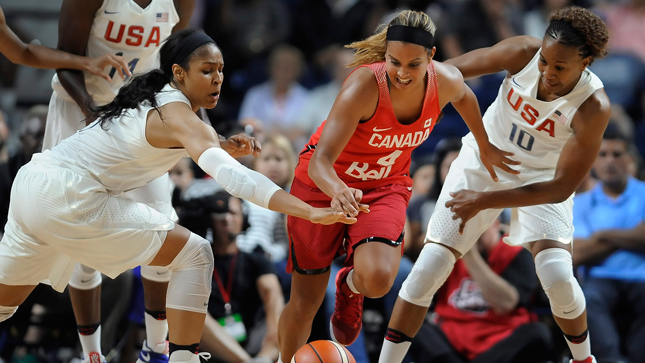 US Women’s Basketball Team Overwhelms Canada