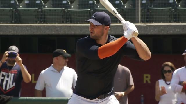 Baseball notes: Tim Tebow shows solid power, shaky skills in MLB