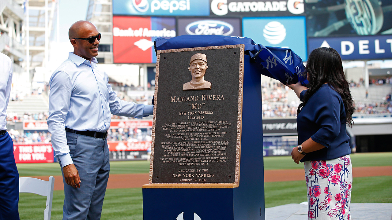 Yankees' Jorge Posada gets number retired, plaque in Monument Park