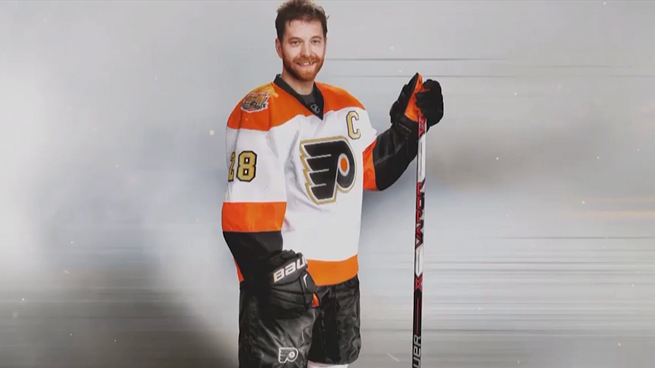 flyers gold jersey