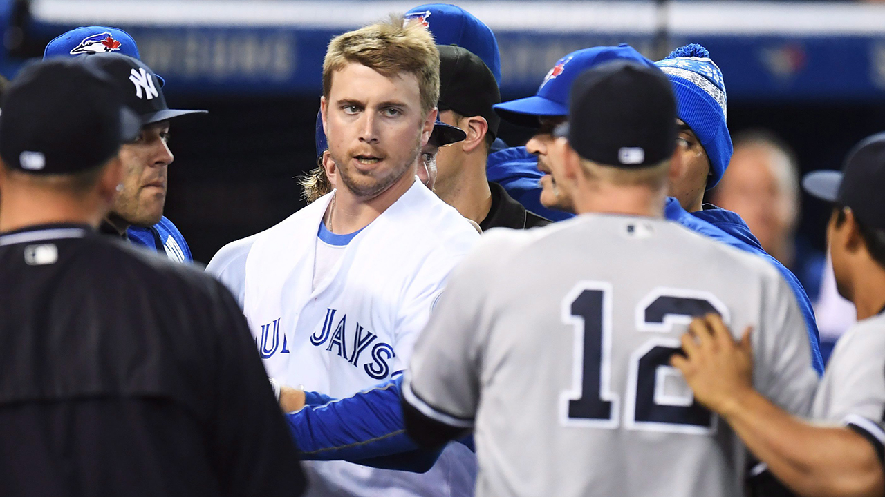 Blue Jays suspend outfielder Kevin Pillar 2 games for yelling