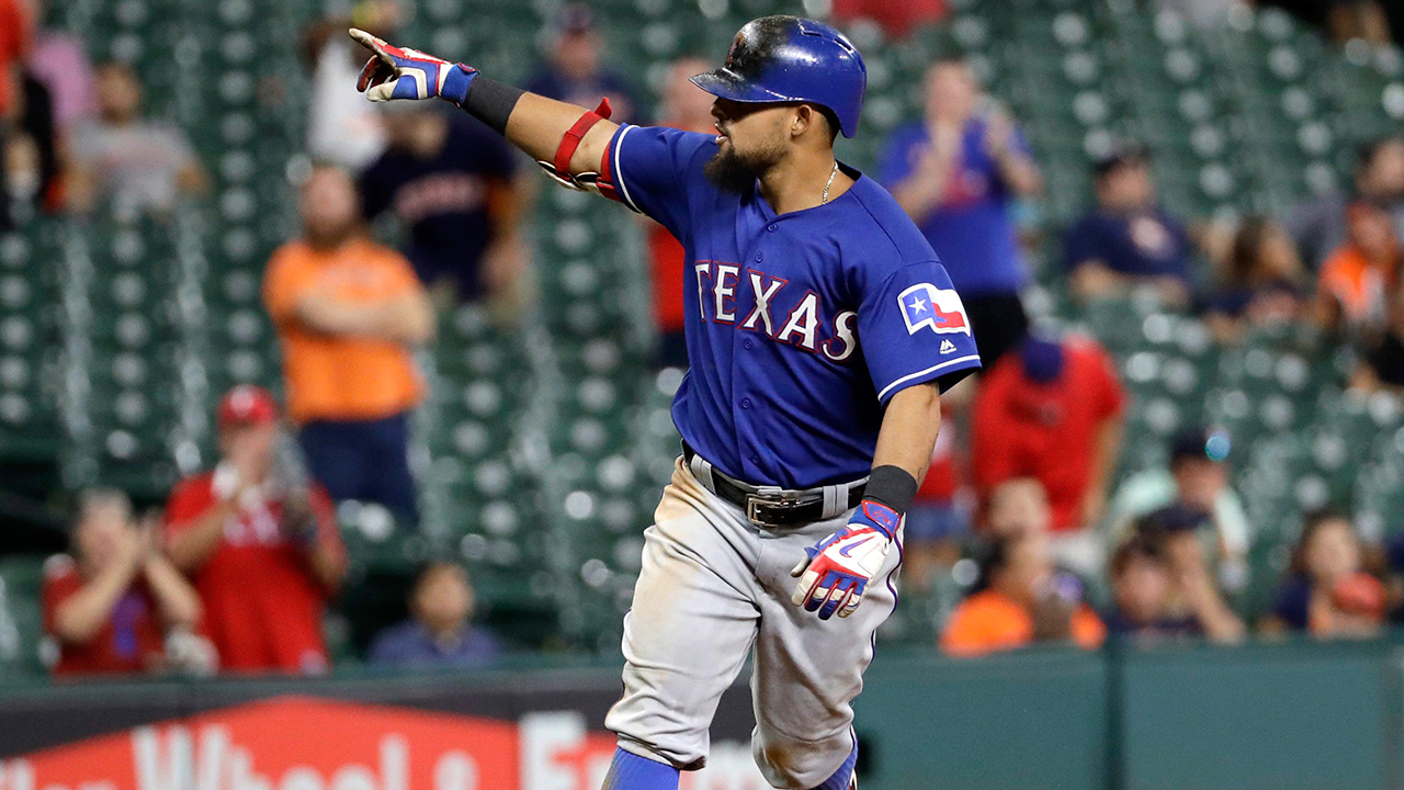 Infielder Odor traded from Rangers to Yankees