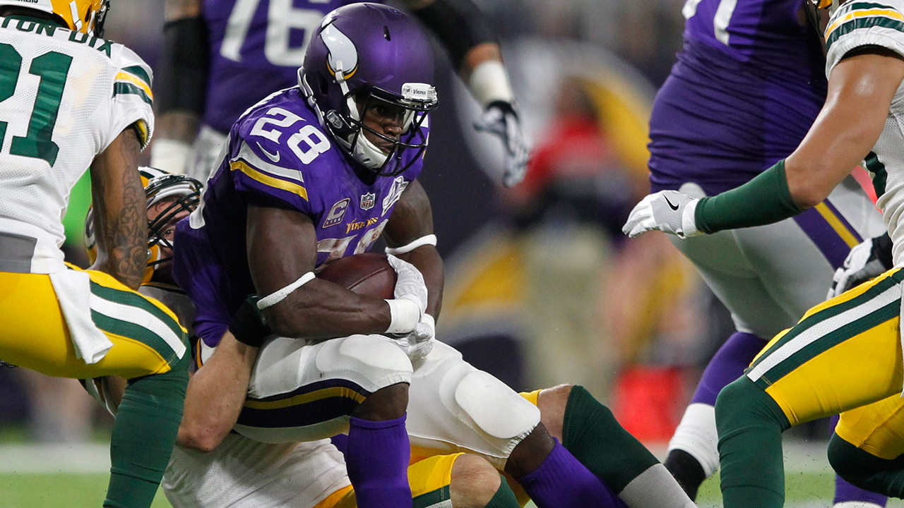 Vikings' Adrian Peterson eager to return to field